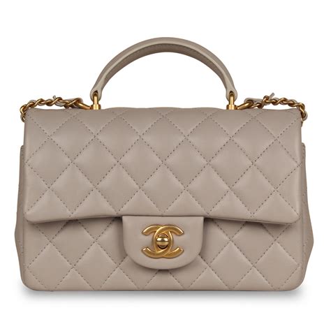 chanel top handle bag mini|chanel flap bags.